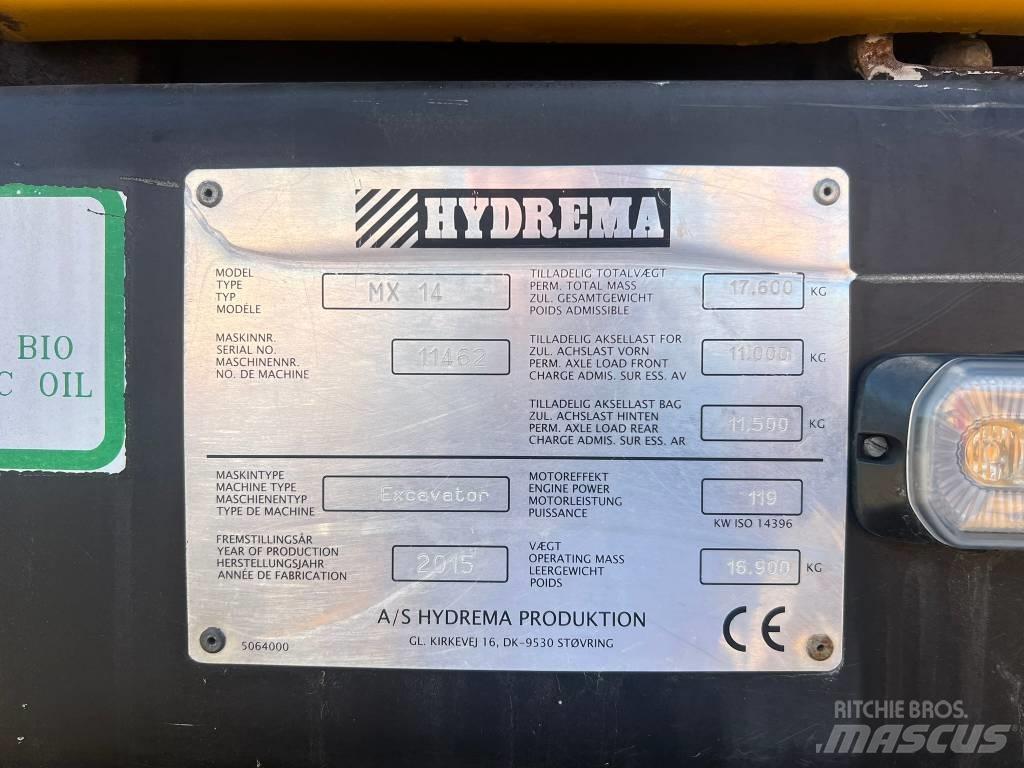 Hydrema MX14 Excavadoras de ruedas