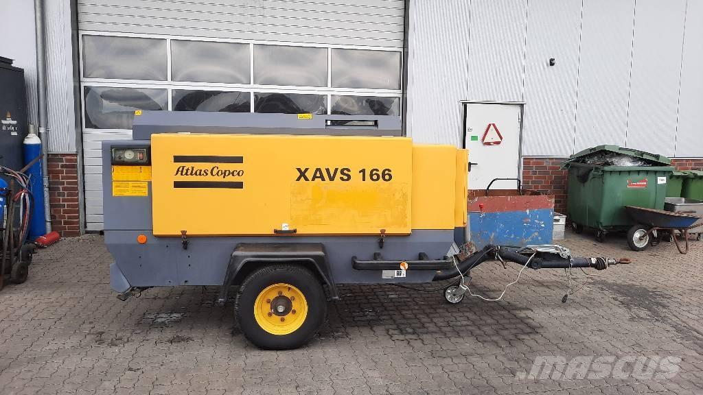 Atlas Copco XAVS 166 Compresoras