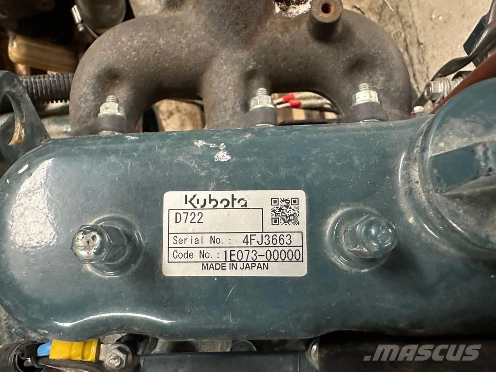 Kubota D 722 ENGINE Motores