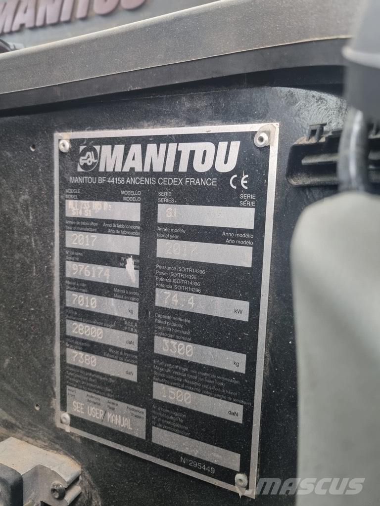 Manitou mt 733-105 Carretillas telescópicas