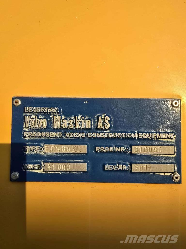 Volvo EC380EL Excavadoras sobre orugas