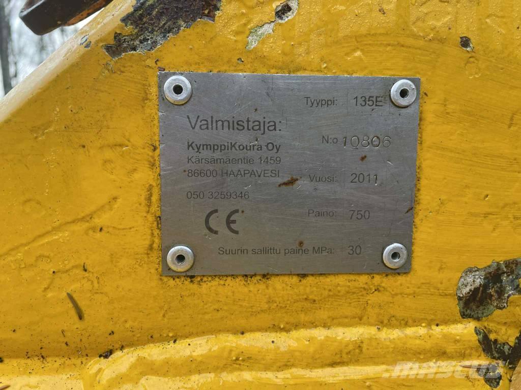  Kymppikoura 135E Otros componentes