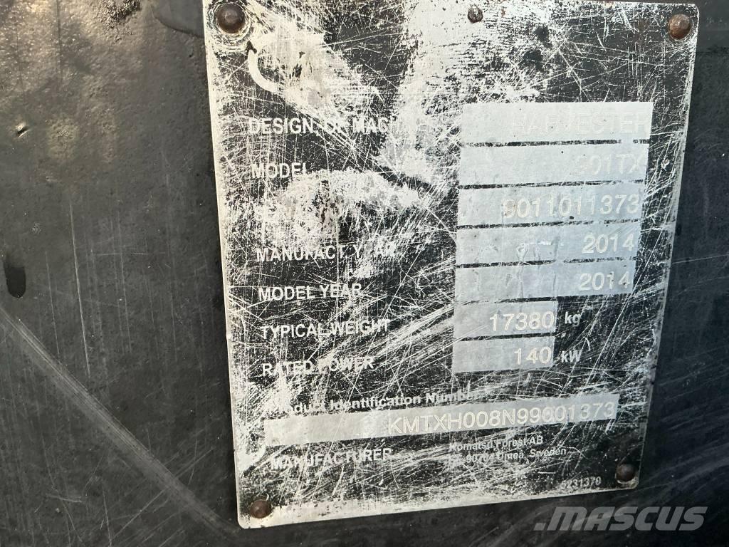 Komatsu 901 TX Cosechadoras