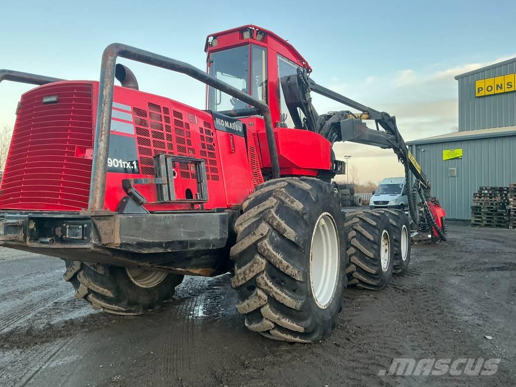 Komatsu 901 TX Cosechadoras