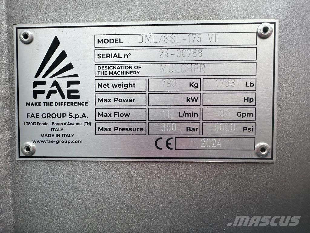 FAE DML/SSL-175 VT Desramadoras