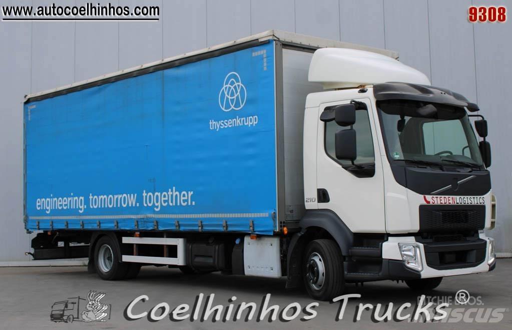 Volvo FL 210 Camiones de caja de lona