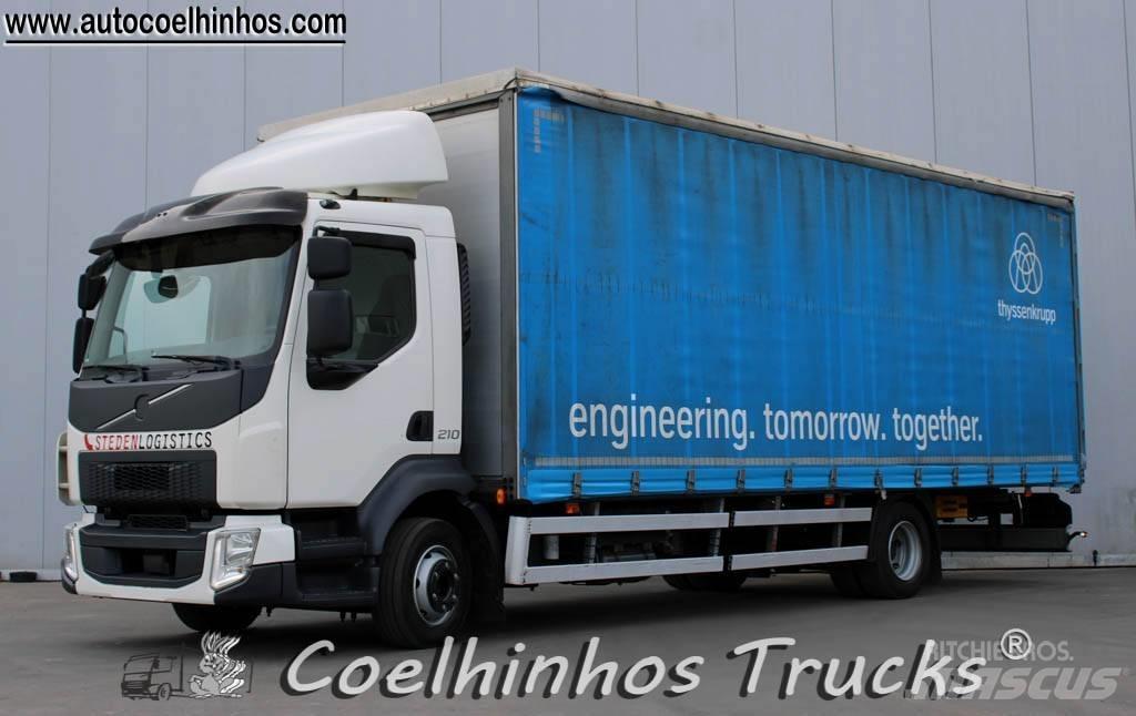 Volvo FL 210 Camiones de caja de lona