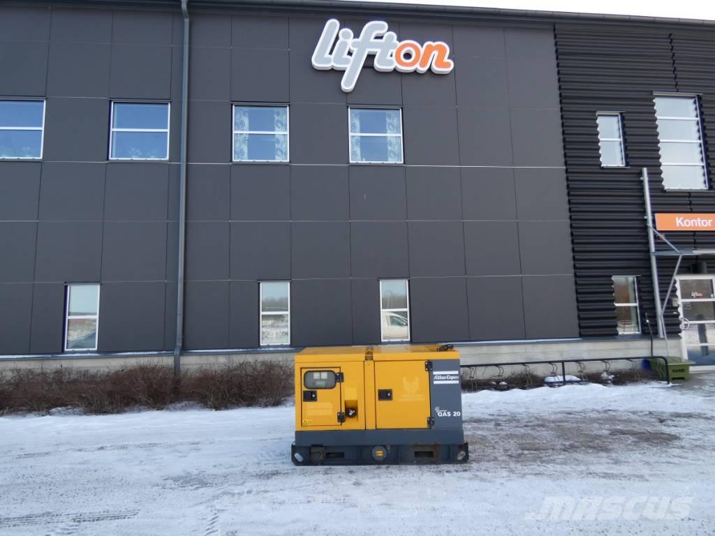 Atlas Copco QAS 20 Generadores diésel