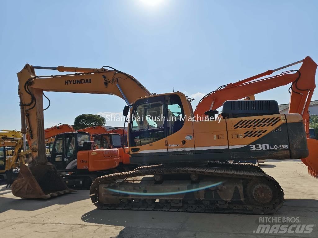 Hyundai 330 Excavadoras sobre orugas