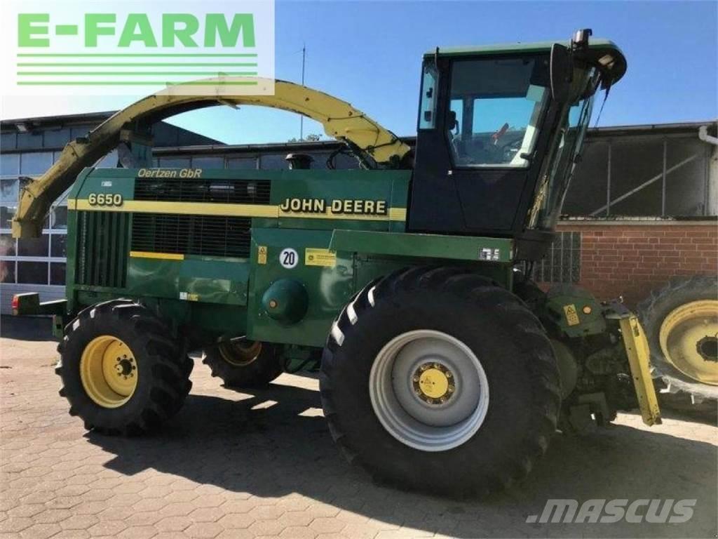 John Deere 6650 Cosechadoras de forraje autopropulsadas