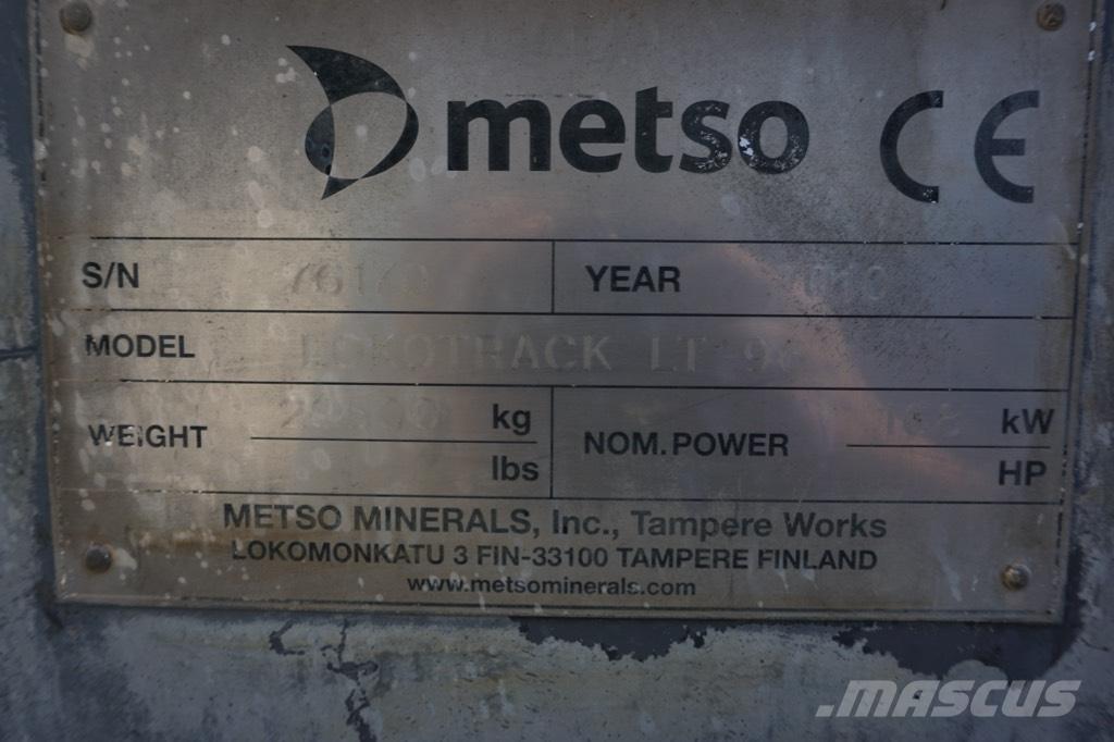 Metso LT 96 Trituradoras móviles
