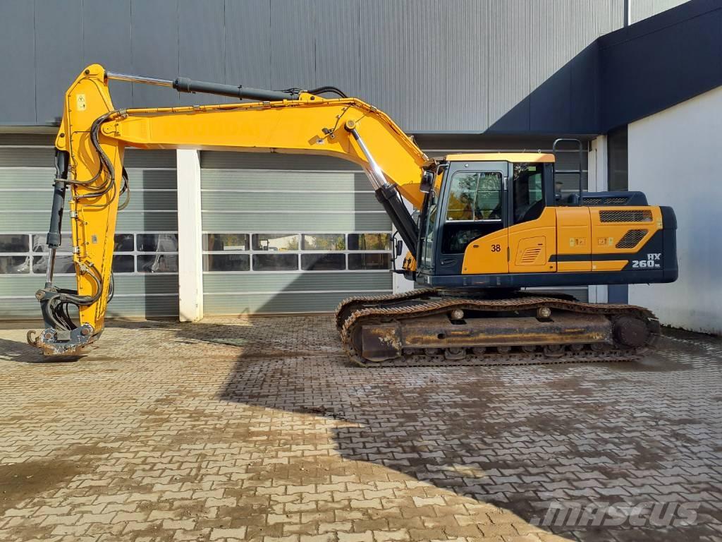 Hyundai HX260NL Excavadoras sobre orugas