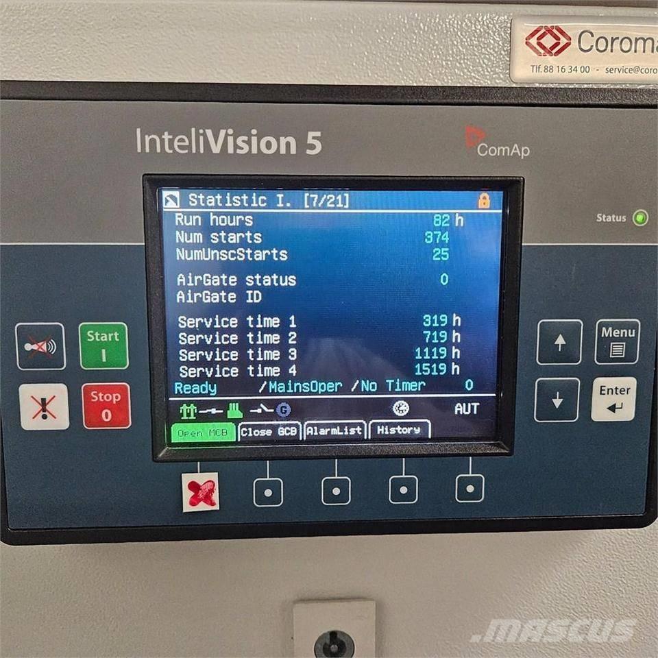 MTU 800 KVA Generadores diésel