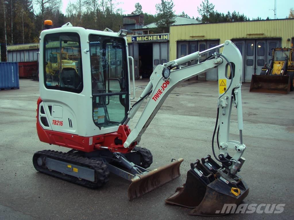 Takeuchi TB 216 Miniexcavadoras