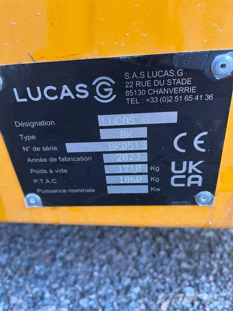 Lucas Raptor BK Desmenuzadoras, cortadoras y desenrolladoras de pacas