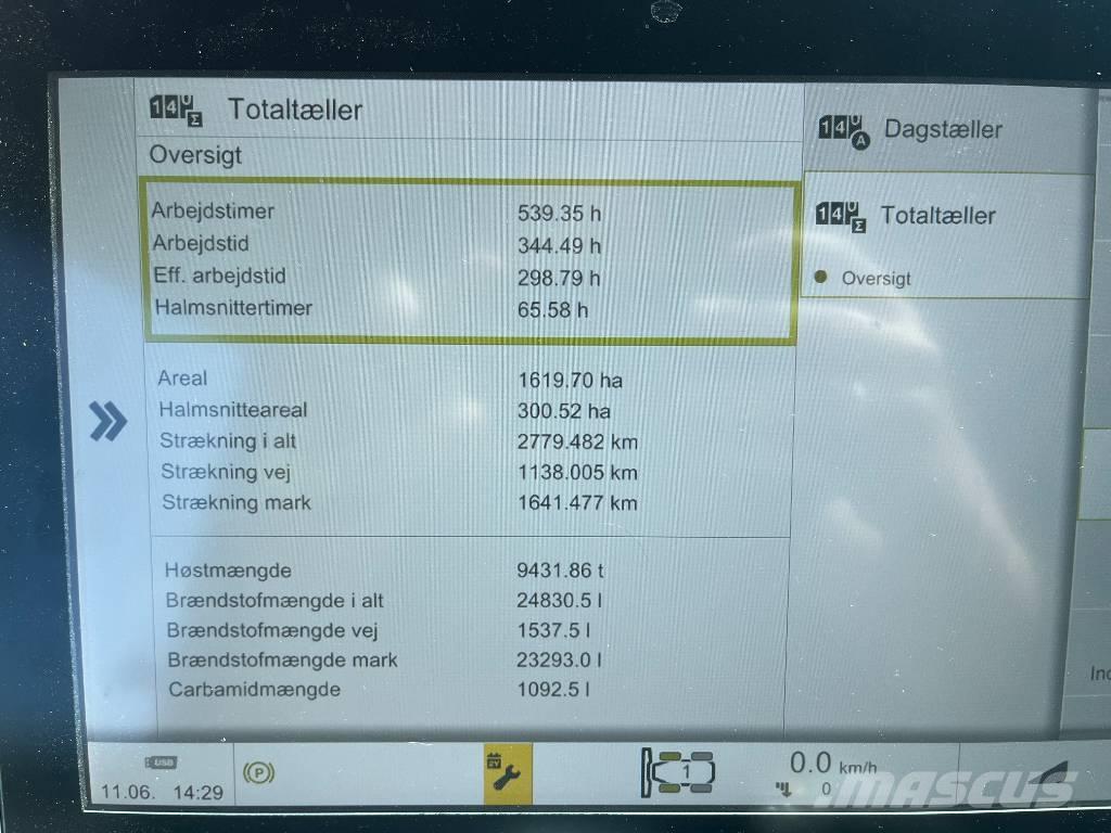 CLAAS LEXION 8800TT Cosechadoras combinadas