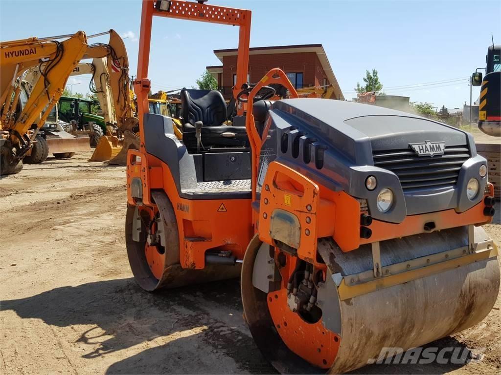 Hamm HD 14 VV Rodillos de doble tambor