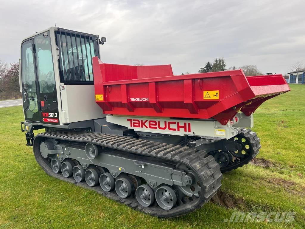 Takeuchi TCR 50 -3 Camiones de volteo sobre orugas