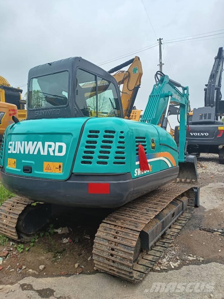 Sunward SWE 80 Excavadoras sobre orugas