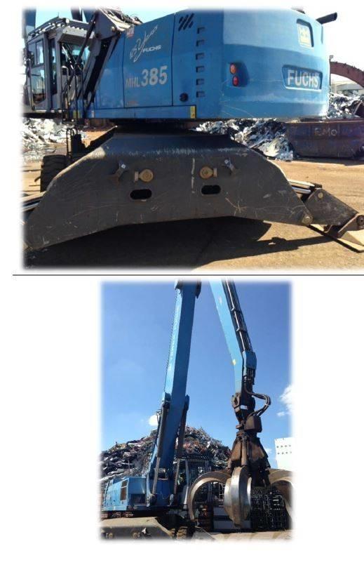 Fuchs MHL 385 Manejadores de residuos industriales