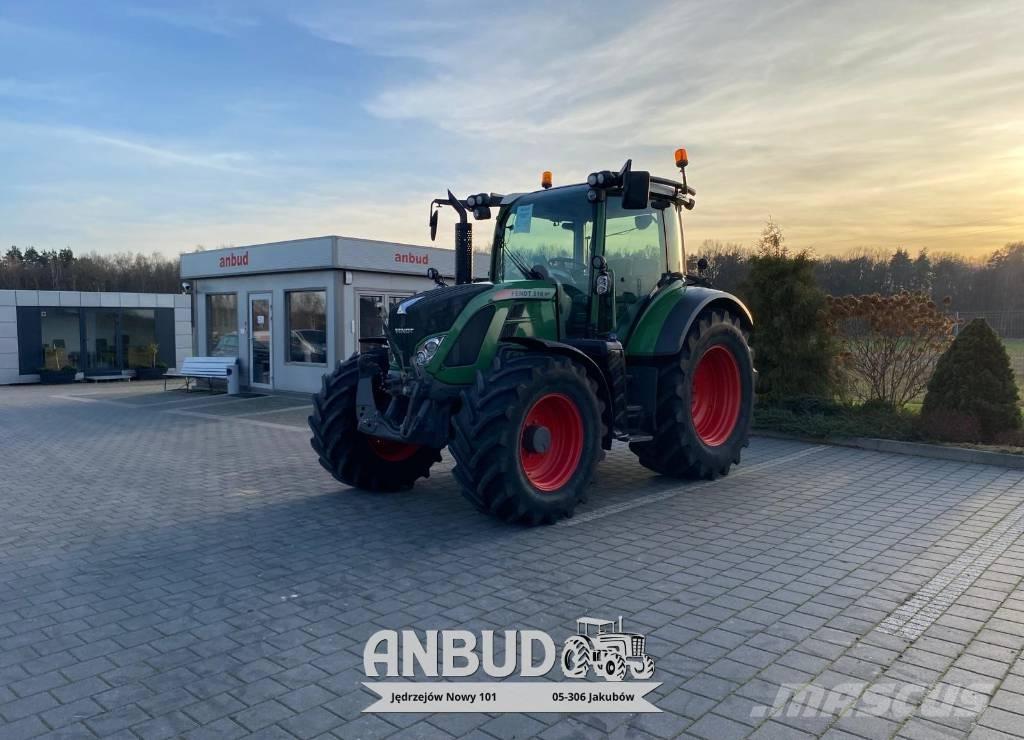 Fendt 516 Vario Tractores