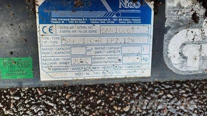 Nido SNK180-R EPZ Hojas y cuñas quitanieves