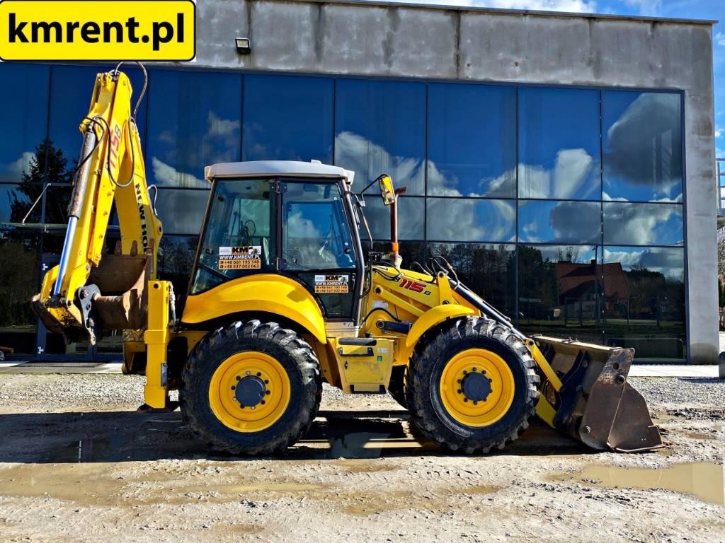 New Holland B 115 Retrocargadoras