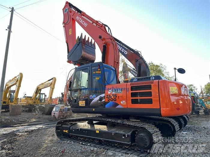 Hitachi ZX 200 Excavadoras sobre orugas