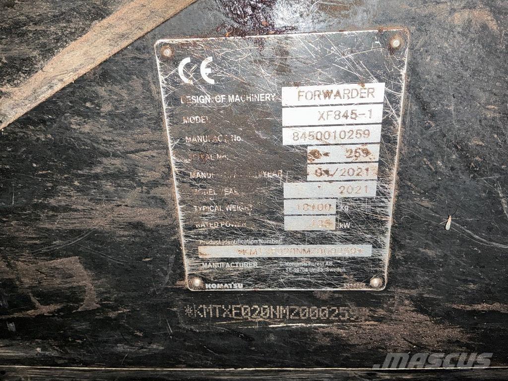 Komatsu 845 Transportadoras