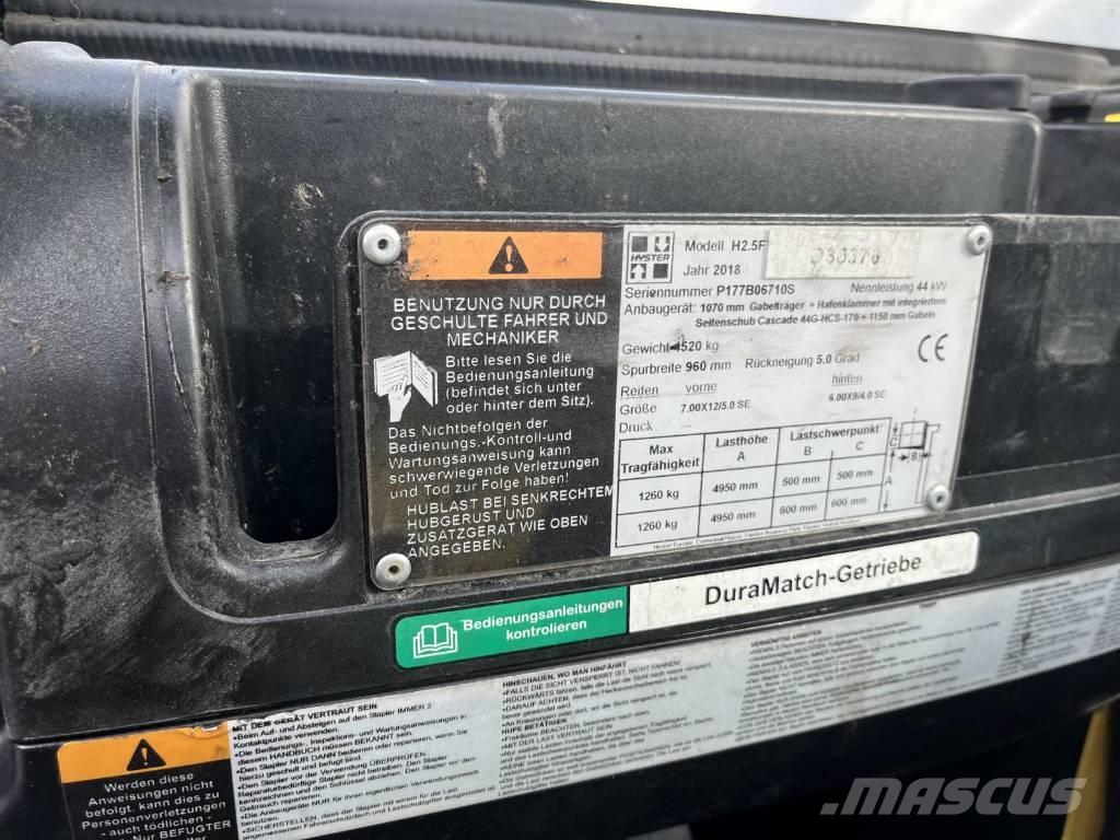 Hyster H2.5FT Camiones diesel