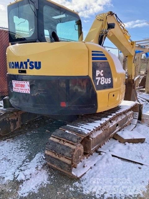 Komatsu PC 78 Excavadoras sobre orugas