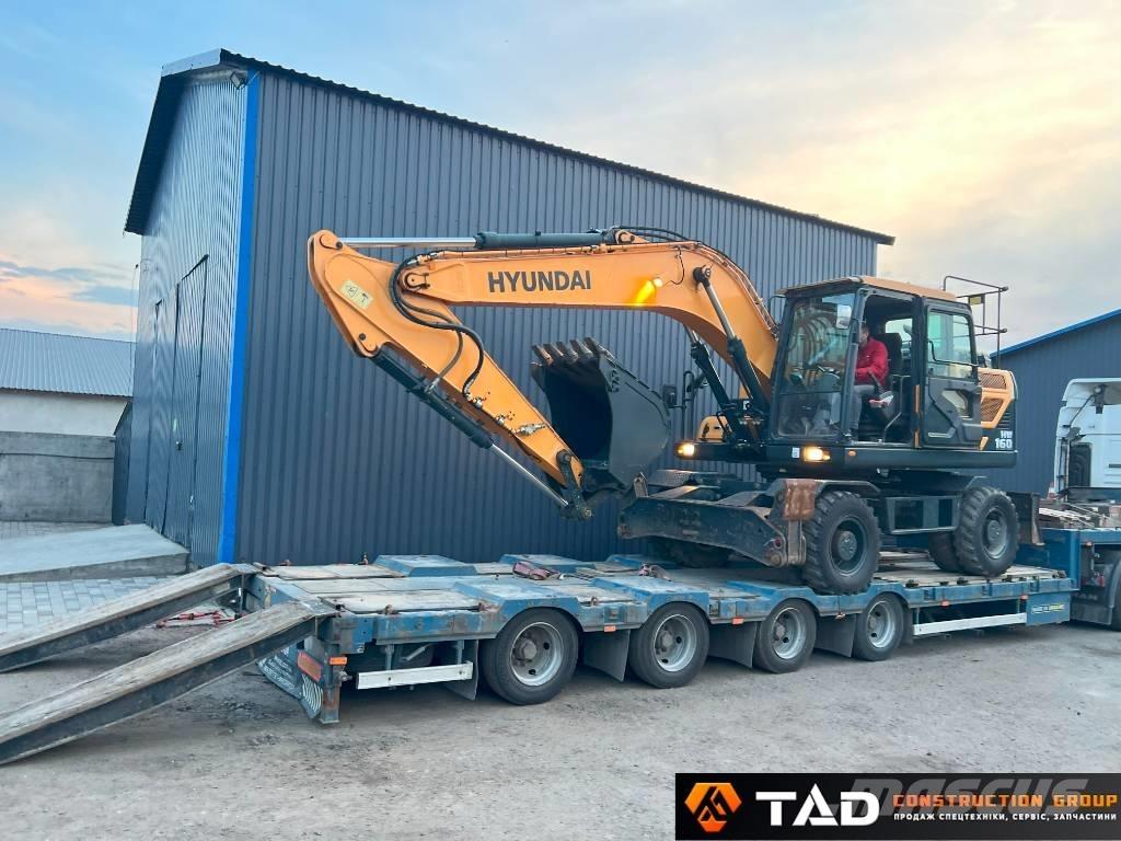 Hyundai HW 160 Excavadoras de ruedas