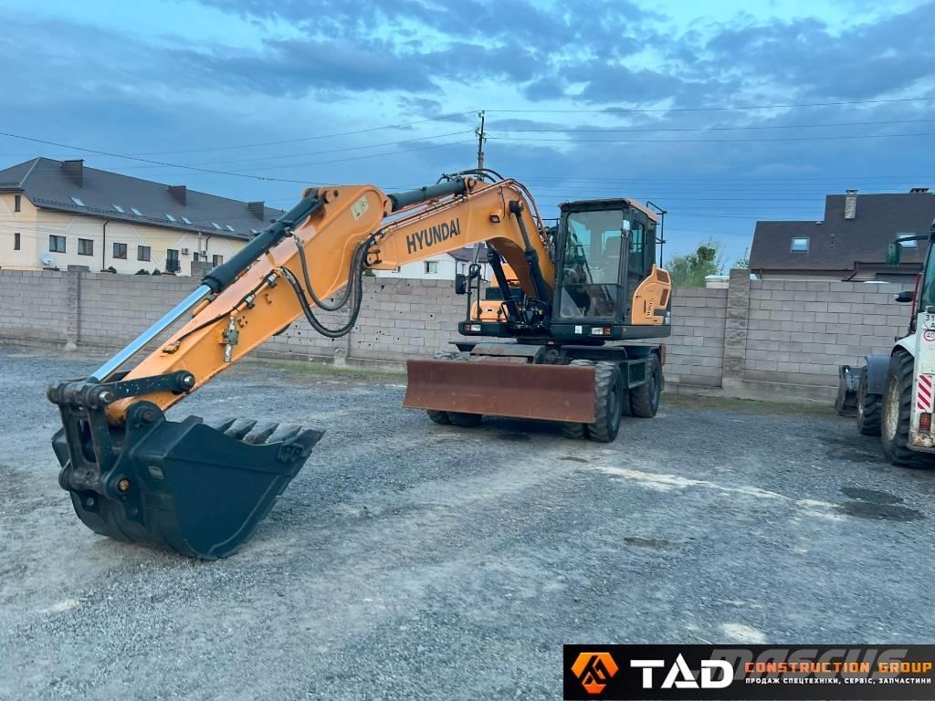 Hyundai HW 160 Excavadoras de ruedas