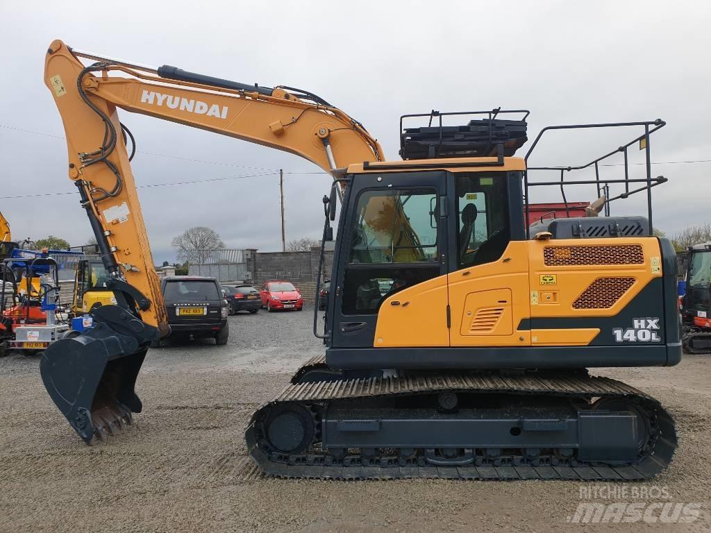 Hyundai HX140LC Excavadoras sobre orugas