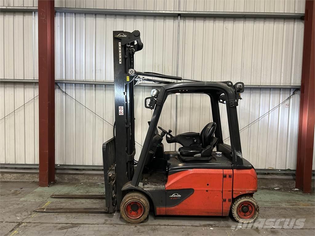 Linde E20PL-02 Carretillas de horquilla eléctrica