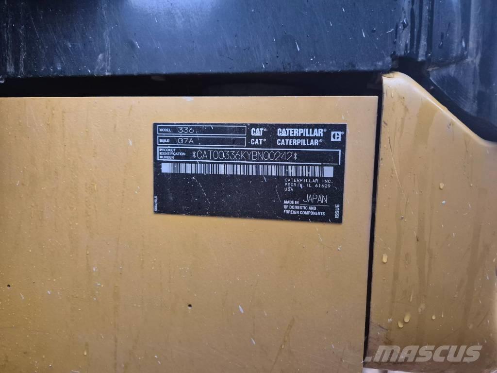 CAT 336 Excavadoras sobre orugas