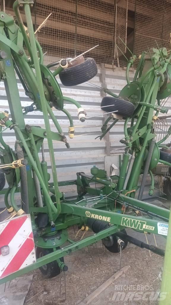 Krone KWT 882 Rastrilladoras y rastrilladoras giratorias