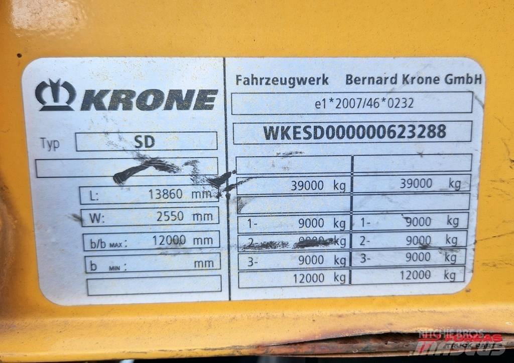 Krone SD DA06CLNF Semirremolques de caja de lona