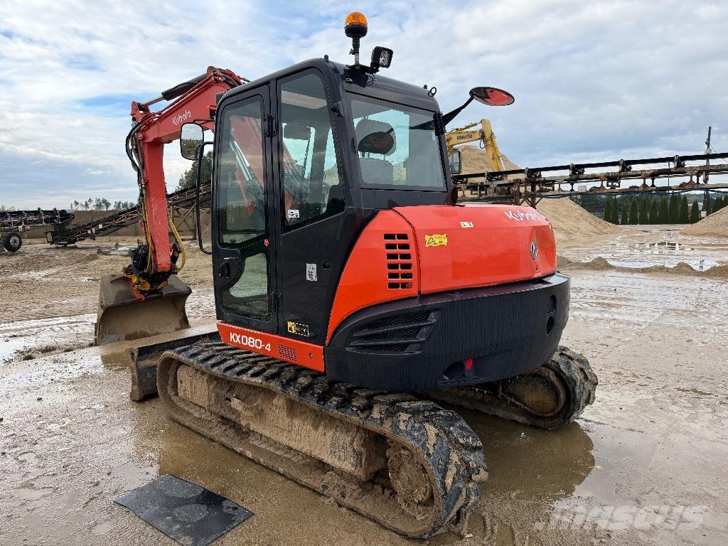Kubota KX 080-4 Miniexcavadoras