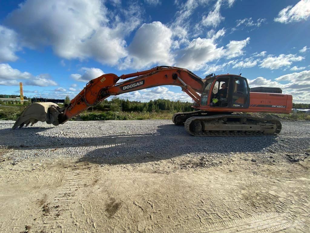 Doosan DX420LC Excavadoras sobre orugas