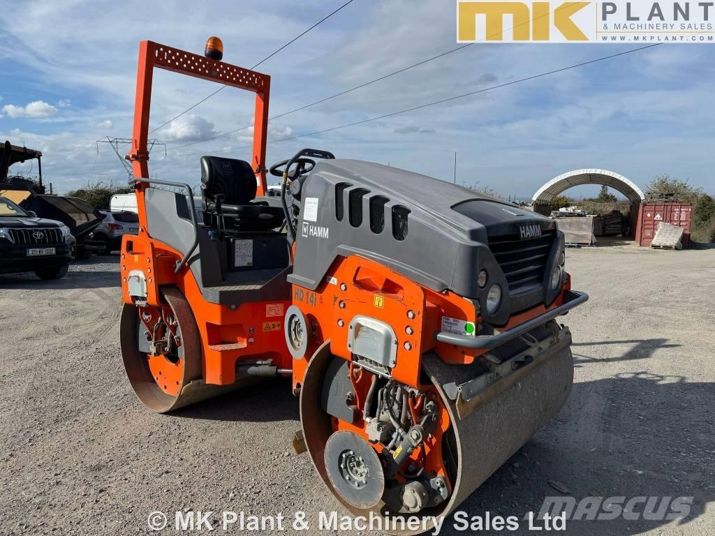 Hamm HD 14 VV Rodillos de doble tambor