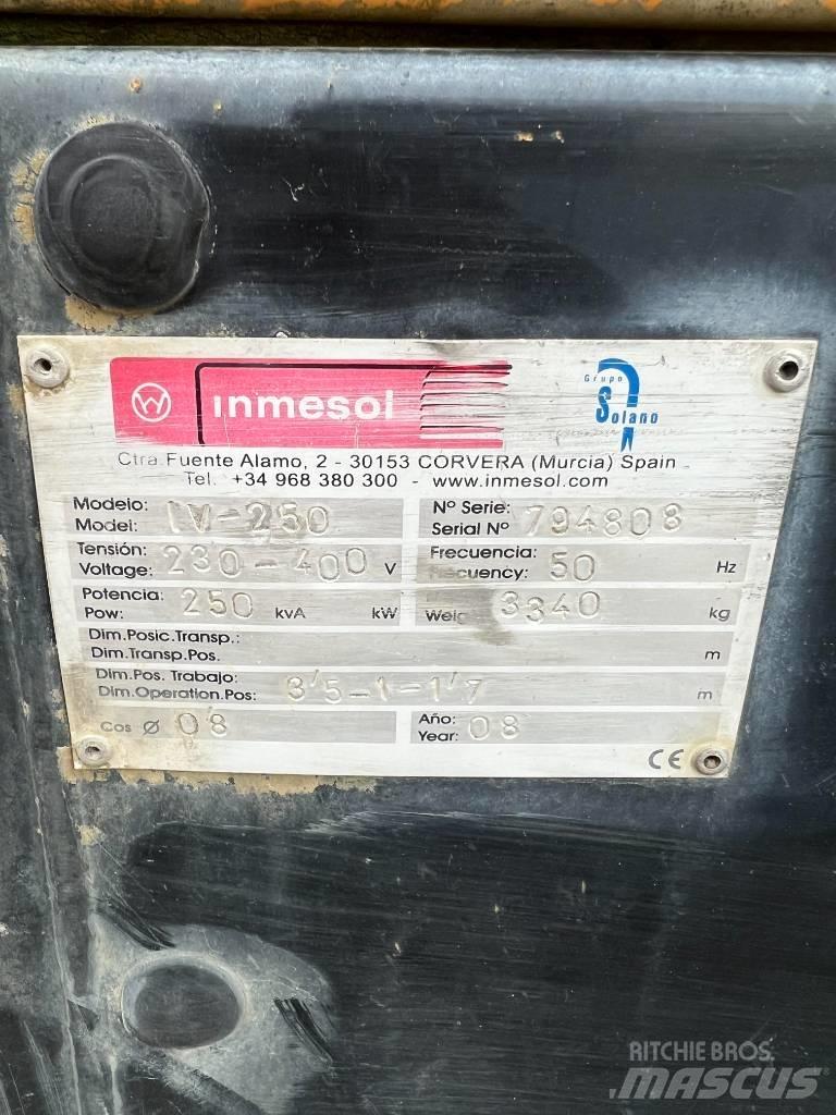 Inmesol IV-250 Generadores diésel