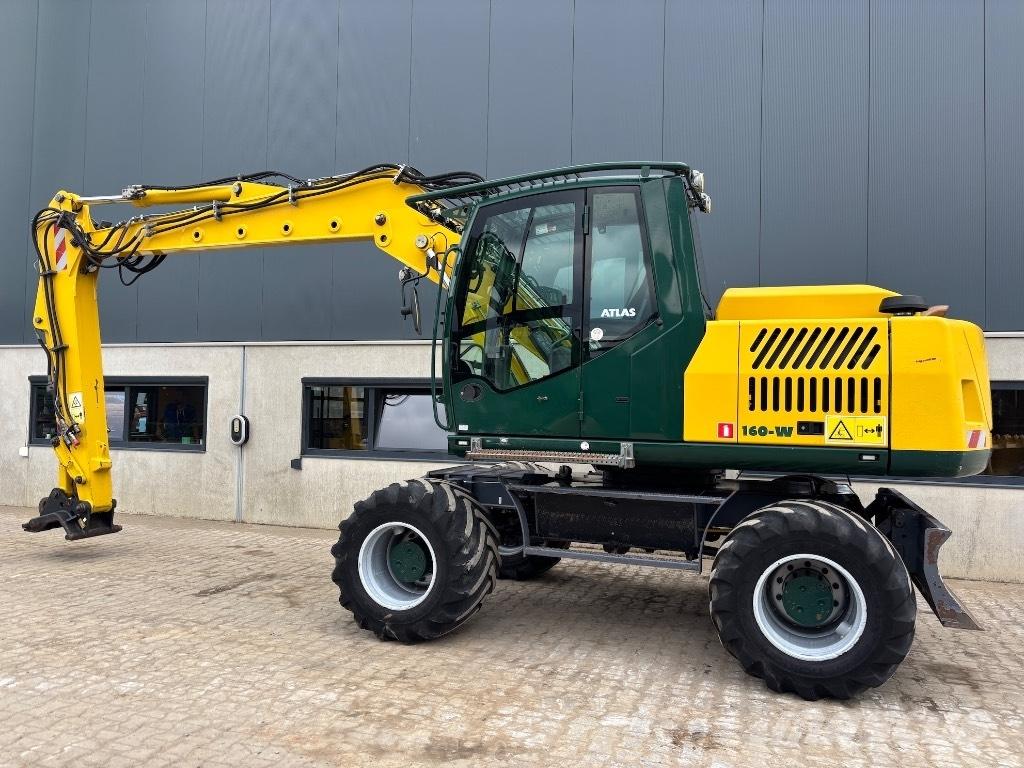 Atlas 160 W - 140 W Excavadoras de ruedas