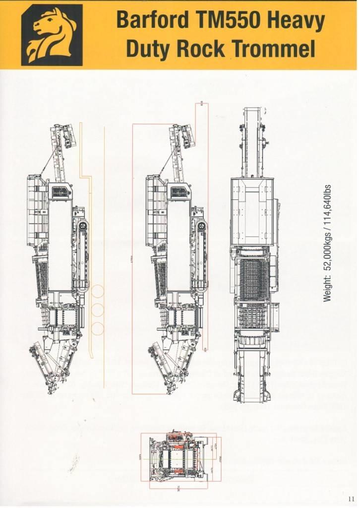 Barford TM550 Machacadoras