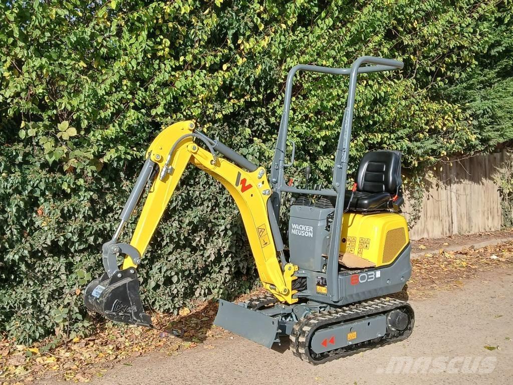 Wacker Neuson 803 Miniexcavadoras