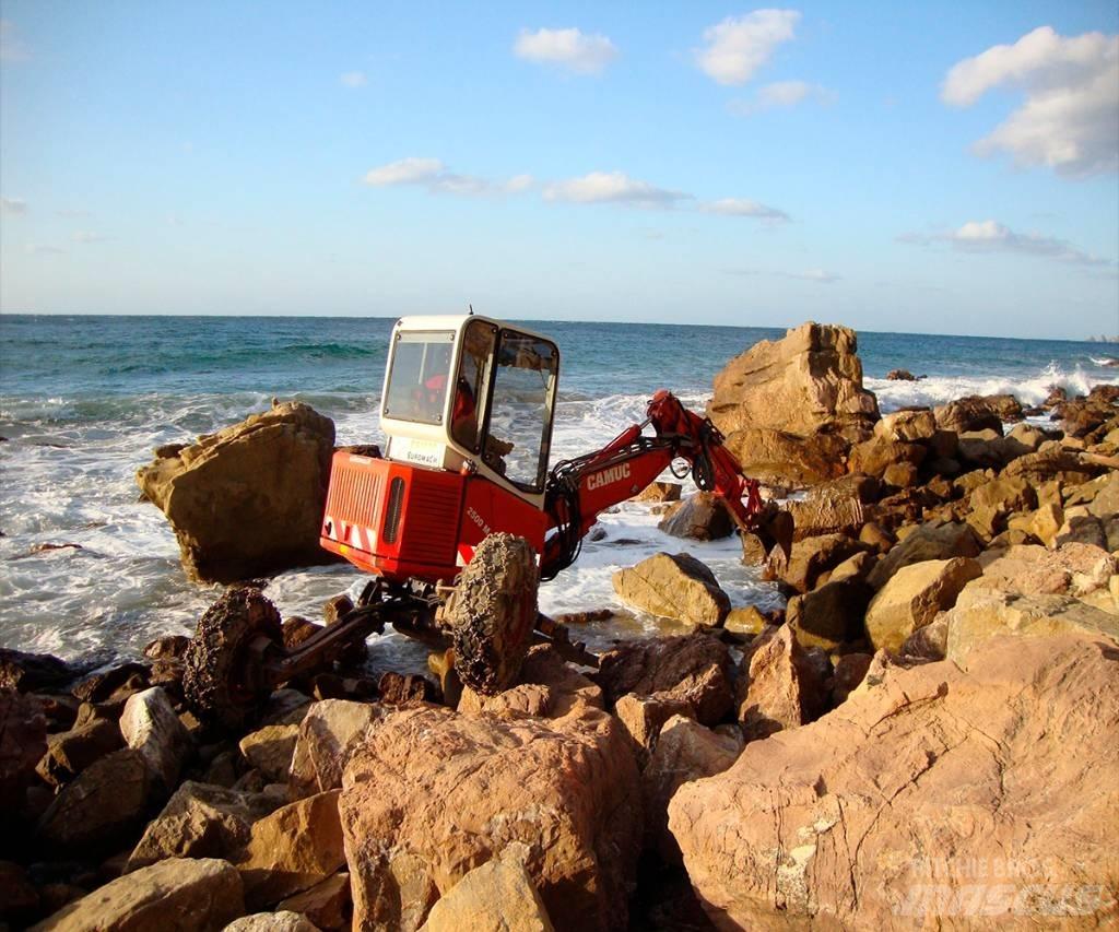 Euromach 2500 Mobile Excavadoras anfibio