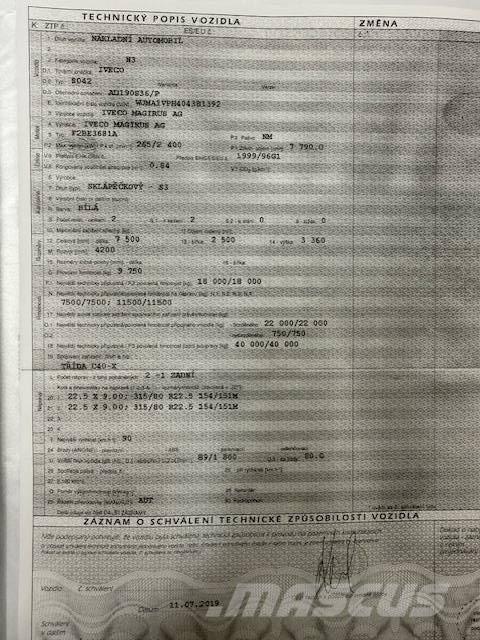 Iveco MAGIRUS Camiones grúa