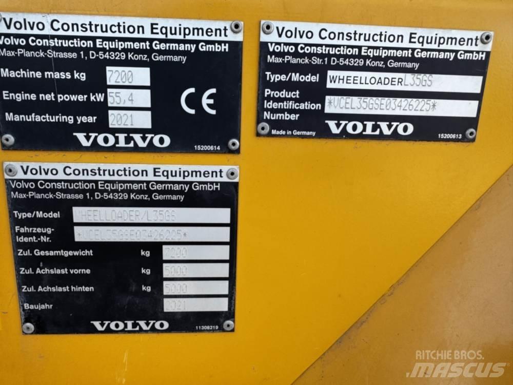 Volvo L35GS Minicargadoras