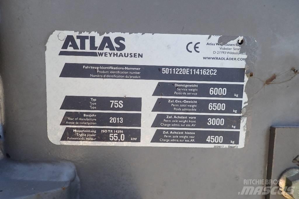 Atlas 75 S Cargadoras sobre ruedas