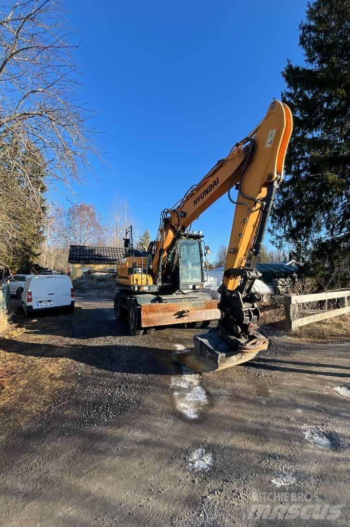 Hyundai HW 140 Excavadoras de ruedas